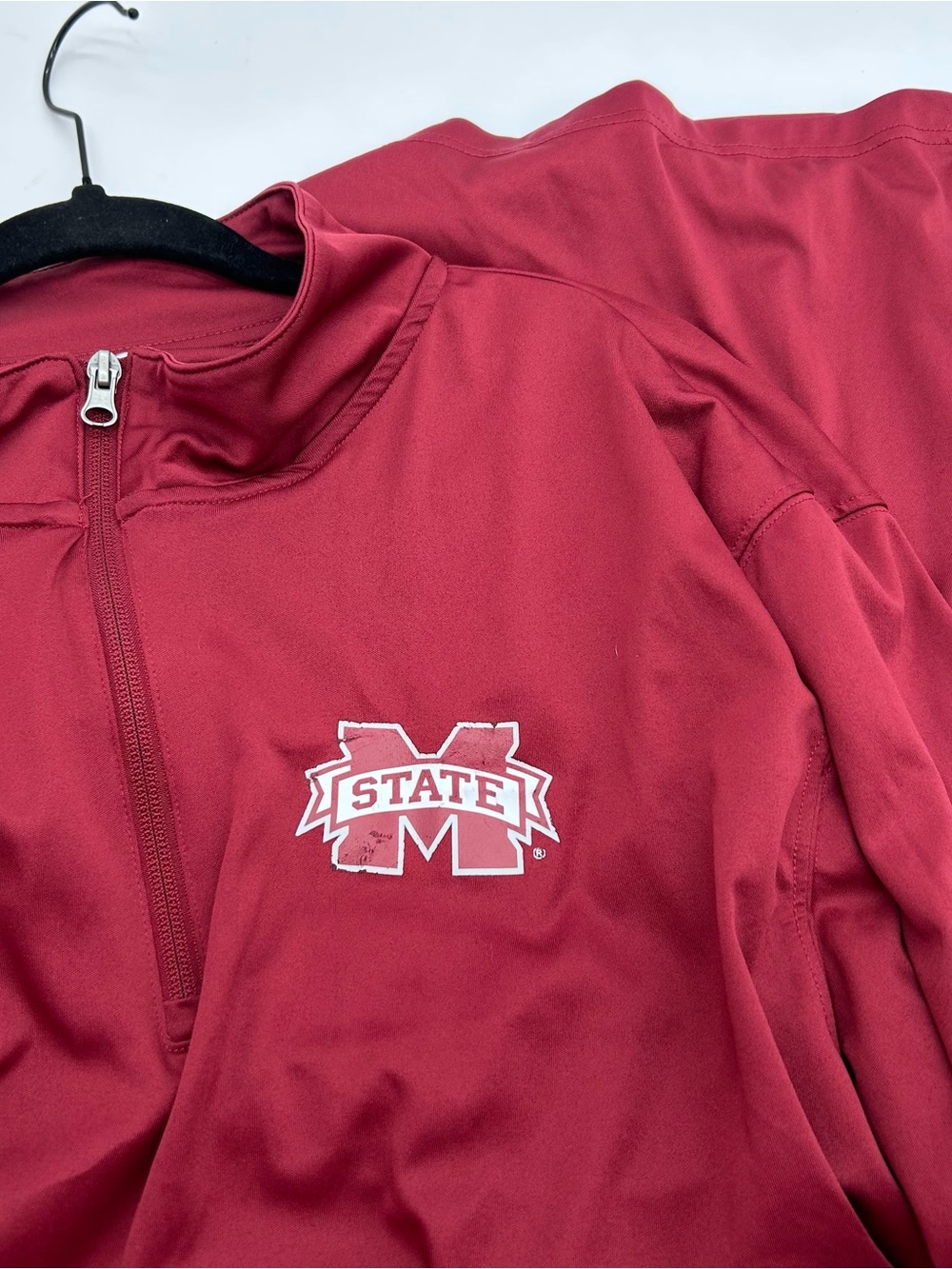 Mississippi State Bulldogs Quarter Zip Pullover 3X